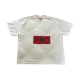Playboi Carti Opium PBC Box Logo Complexcon White Tee