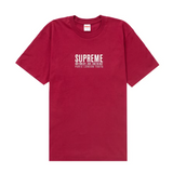 Supreme Paris Tee Cardinal
