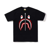 BAPE Color Camo Silver Zip Shark Tee (SS23) Black Red