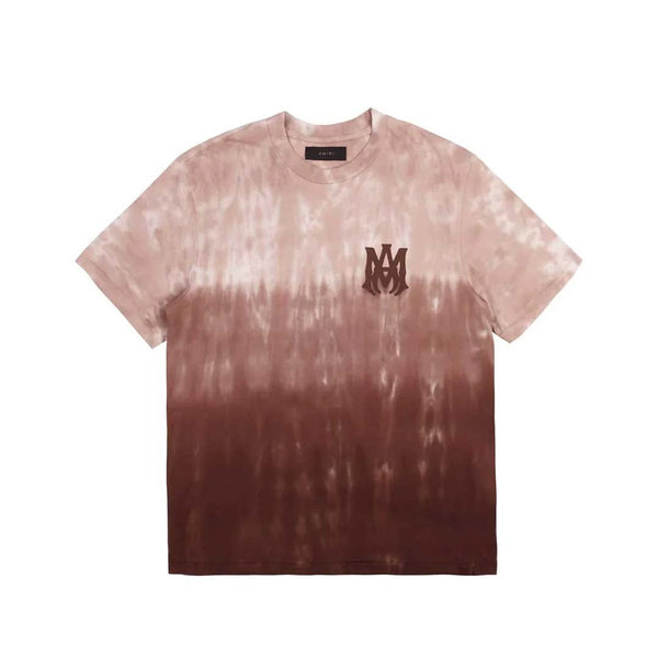 Amiri Logo Dip Dyed Tee Brown by Amiri - NWAHype 1 for streetwear T-Shirts in USA