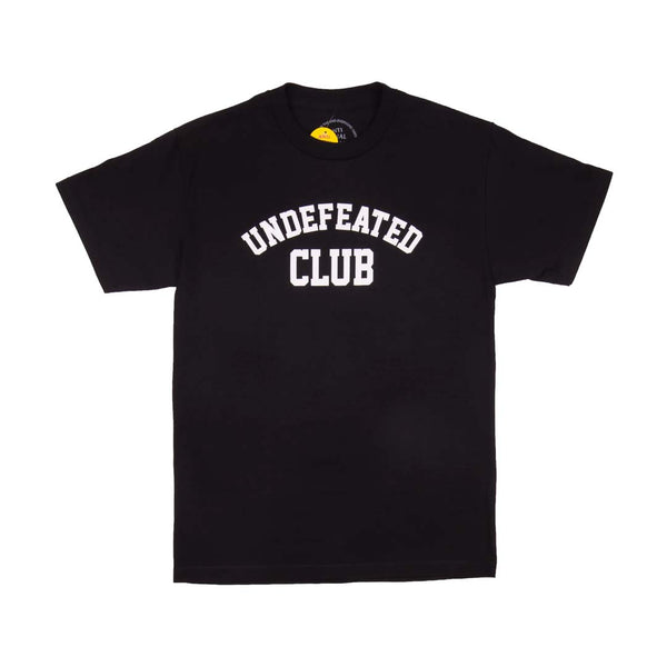Anti Social Social Club Black Undefeated Club Tee by Anti Social Social Club - NWAHYPE No.1 for streetwear T-Shirts in USA