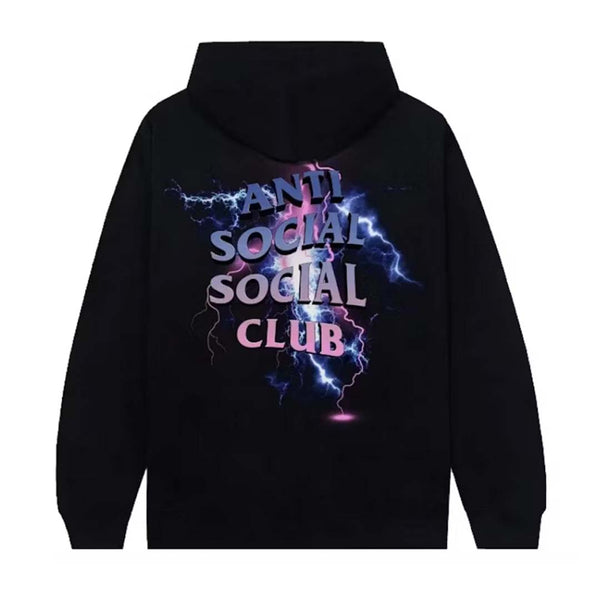 Anti Social Social Club Bolt From The Blue Hoodie by Anti Social Social Club - NWAHype 1 for streetwear Hoodies in USA