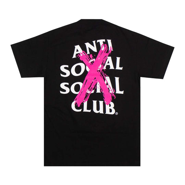 Anti Social Social Club Cancelled Black Pink Tee by Anti Social Social Club - NWAHYPE No.1 for streetwear T-Shirts in USA