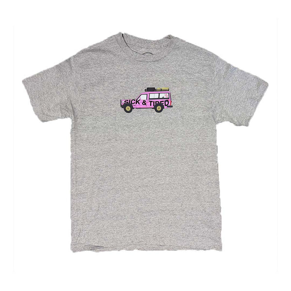 Anti Social Social Club Everyone in LA Grey Tee by Anti Social Social Club - NWAHYPE No.1 for streetwear T-Shirts in USA