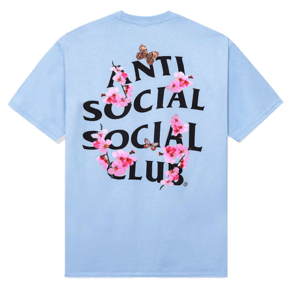 Anti Social Social Club Kkoch Tee Blue by Anti Social Social Club - NWAHYPE No.1 for streetwear T-Shirts in USA
