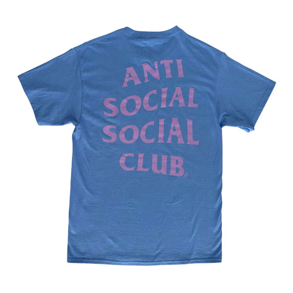 Anti Social Social Club Mind Games Carolina Blue Pink Tee by Anti Social Social Club - NWAHYPE No.1 for streetwear T-Shirts in USA