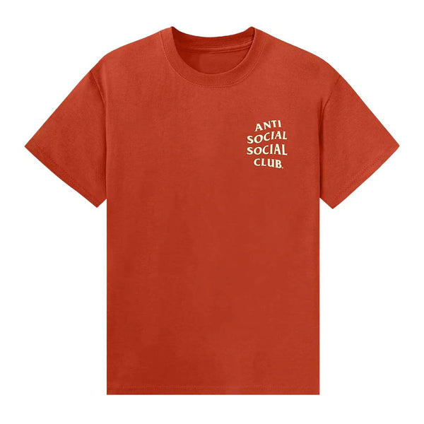 Anti Social Social Club Mind Games Tee Orange Yellow by Anti Social Social Club - NWAHYPE No.1 for streetwear T-Shirts in USA