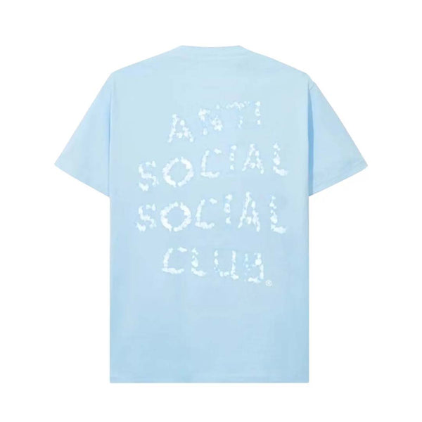 Anti Social Social Club Partly Cloudy Light Blue Tee by Anti Social Social Club - NWAHYPE No.1 for streetwear T-Shirts in USA