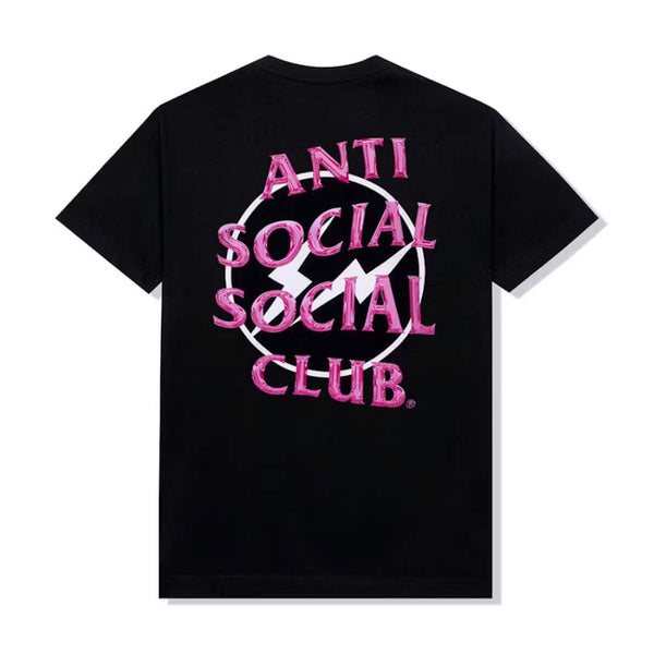 Anti Social Social Club Precious Petals Tee Black Pink by Anti Social Social Club - NWAHYPE No.1 for streetwear T-Shirts in USA