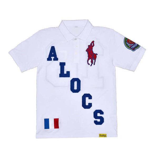 Awful Lot of Cough Syrup Paris Fashion Week Polo White by Awful Lot of Cough Syrup - NWAHYPE No.1 for streetwear T-Shirts in USA