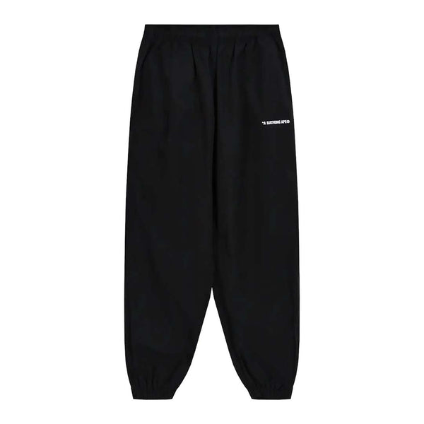Bape Bathing Ape Logo Relaxed Fit Jogger Pants Black by Bape - NWAHYPE No.1 for streetwear Pants in USA