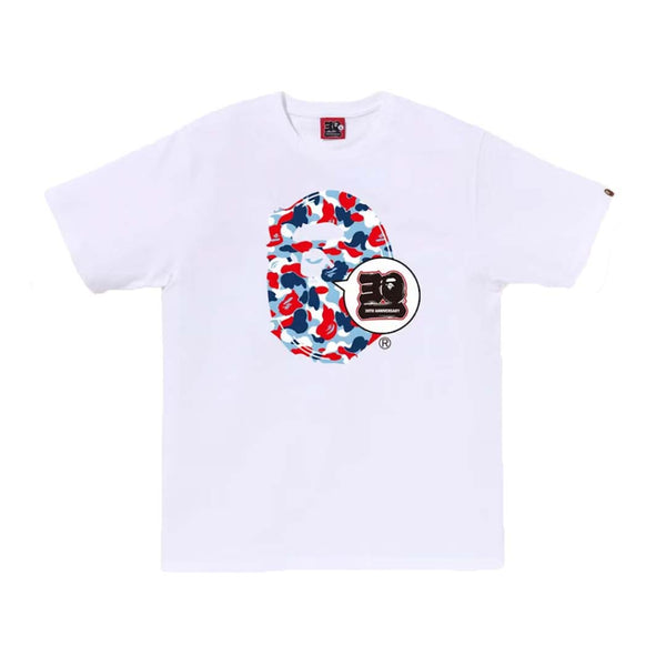 BAPE Store Paris Bape 30th Anniversary Ape Head Tee by Bape - NWAHype 1 for streetwear T-Shirts in USA