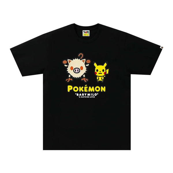 BAPE x Pokemon Tee 2 'Black' by Bape - NWAHype 1 for streetwear T-Shirts in USA