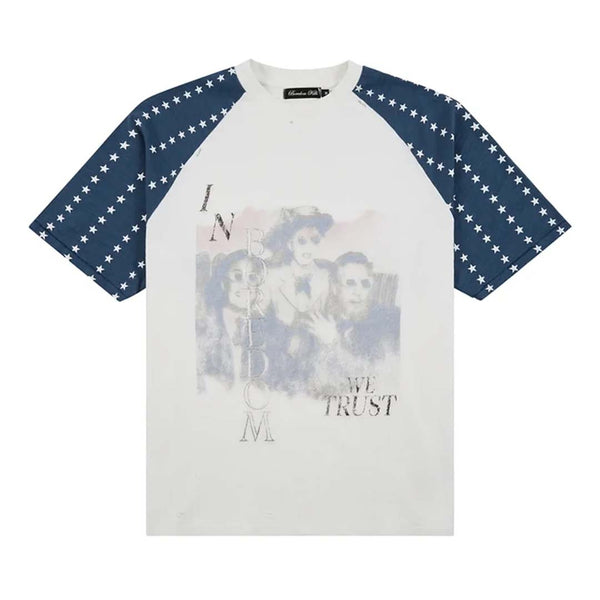 Boredom Kills Pledge Tee White Blue by Boredom Kills - NWAHYPE No.1 for streetwear T-Shirts in USA