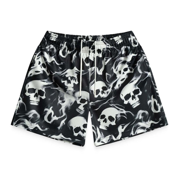 Bravest Studios Black Skelly Shorts by Bravest Studios - NWAHYPE No.1 for streetwear Shorts in USA