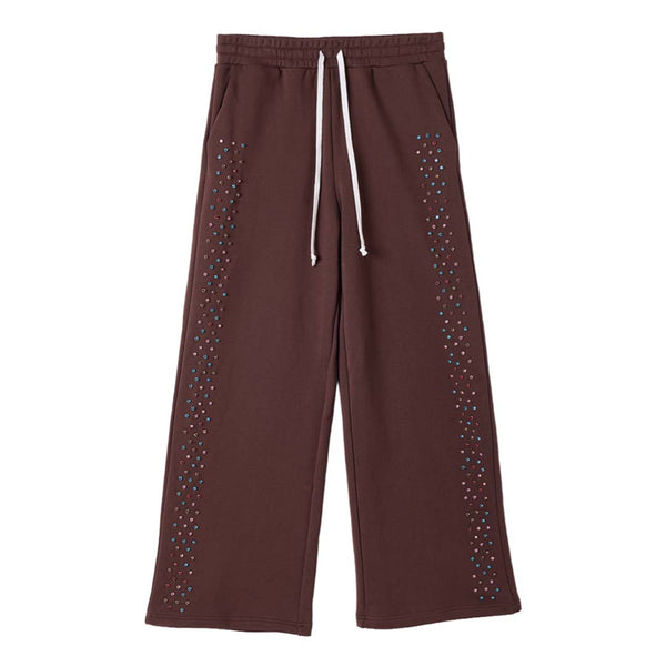 Cactus Valley Crystal Cactus Sweatpants Brown by Cactus Valley - NWAHYPE No.1 for streetwear Pants in USA