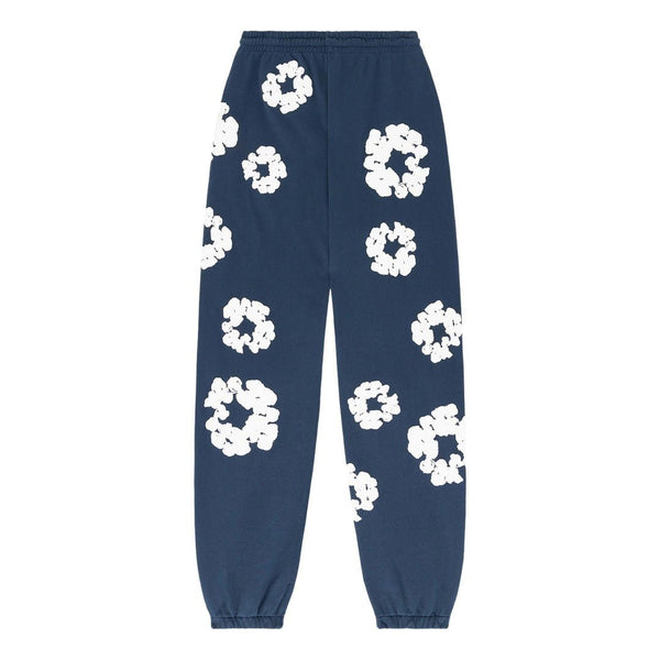 Denim Tears Sweatpants Navy Cotton Wreath by Denim Tears - NWAHype 1 for streetwear Pants in USA
