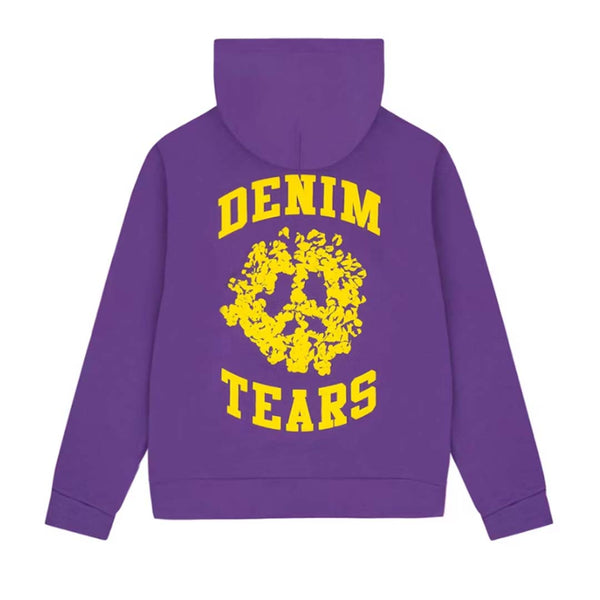 Denim Tears University Zip Up Hoodie Lakers by Denim Tears - NWAHYPE No.1 for streetwear Hoodies in USA