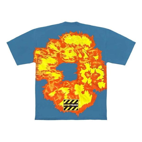 Denim Tears x Offset Set It Off 2 Tee Blue by Denim Tears - NWAHype 1 for streetwear T-Shirts in USA