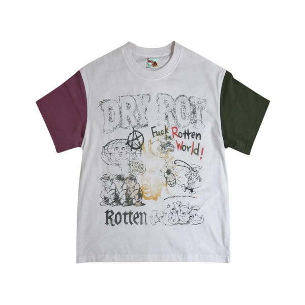 Dry Rot Art Kills Tee White Green Red by Dry Rot - NWAHYPE No.1 for streetwear T-Shirts in USA