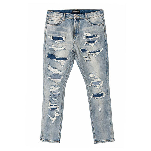 Embellish Hera Light Blue Denim Jeans by Embellish Denim - NWAHYPE No.1 for streetwear Pants in USA
