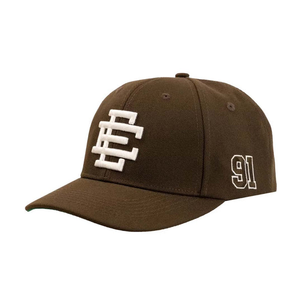 Eric Emanuel EE Basic Hat Brown/White by Eric Emanuel - NWAHype 1 for streetwear Hats in USA