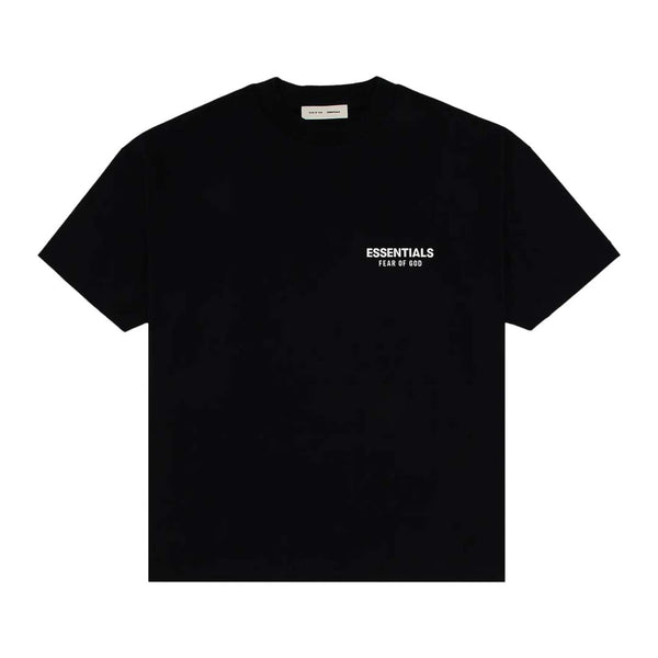 Fear of God Essentials Jet Black Tee by Fear of God Essentials - NWAHYPE No.1 for streetwear T-Shirts in USA