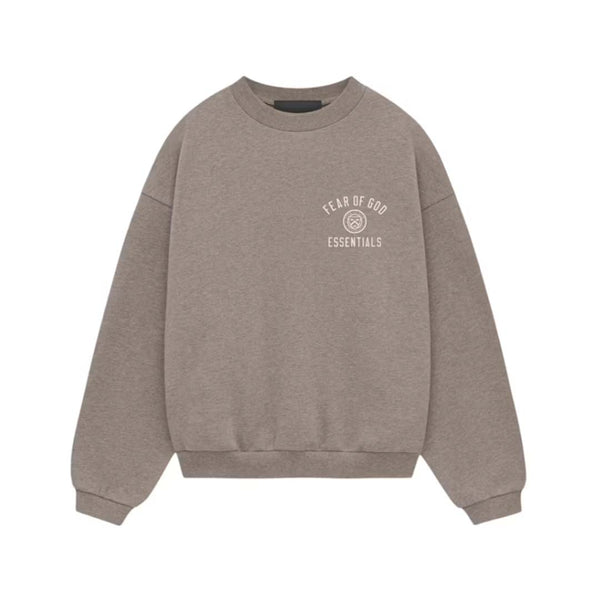 Fear of God Essentials KIDS Crewneck Heather Grey by Fear of God Essentials - NWAHYPE No.1 for streetwear Hoodies in USA