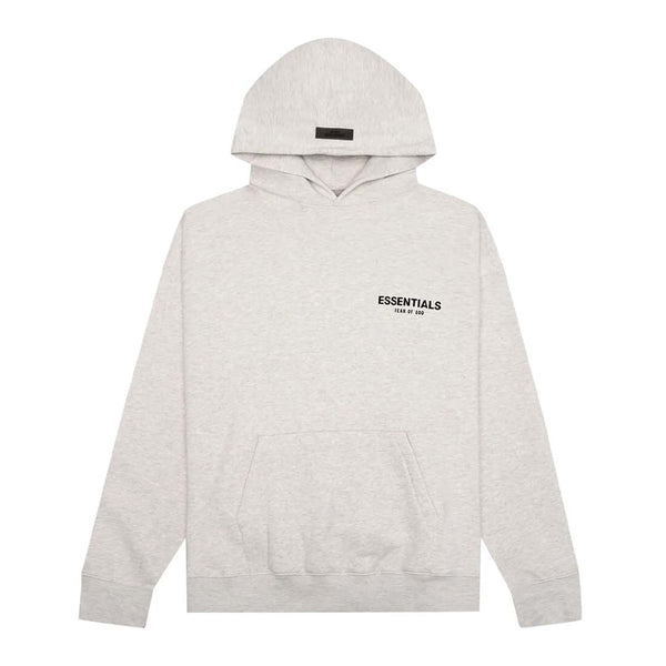 Fear of God Essentials KIDS Light Oatmeal Hoodie by Fear of God Essentials - NWAHYPE No.1 for streetwear Hoodies in USA