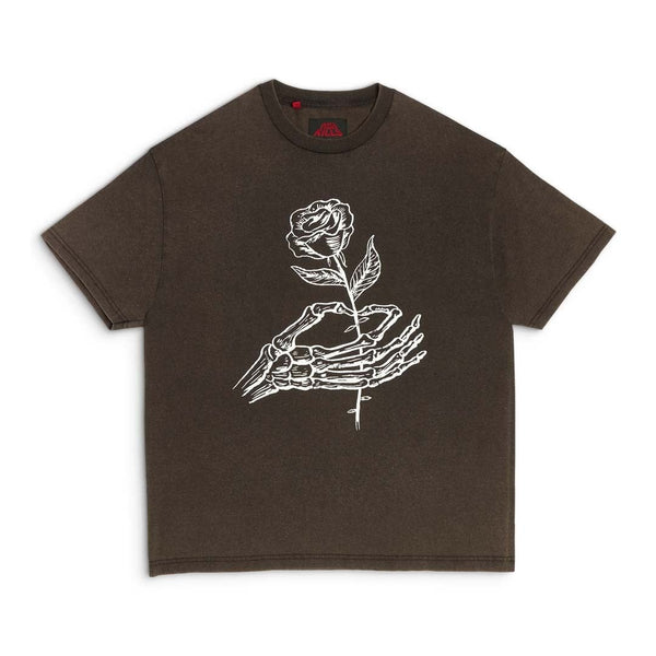 Gallery Dept Art That Kills Welted Rose Faded Tee by Gallery Dept - NWAHype 1 for streetwear T-Shirts in USA