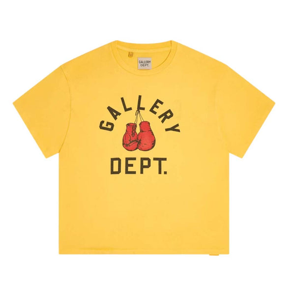 Gallery Dept. Boxing Tee Yellow by Gallery Dept - NWAHYPE No.1 for streetwear T-Shirts in USA