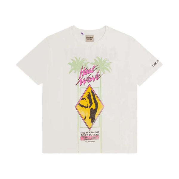 Gallery Dept. Doc Johnson Heatwave White Tee by Gallery Dept - NWAHYPE No.1 for streetwear T-Shirts in USA