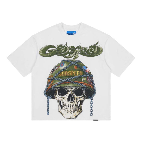 Godspeed Badges of Honor II White Tee by Godspeed - NWAHYPE No.1 for streetwear T-Shirts in USA