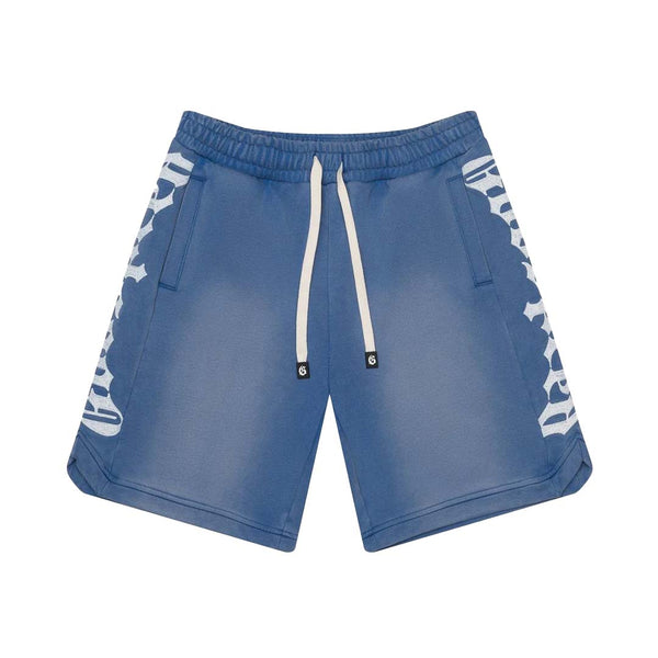 Godspeed Courtside Blue Wash Shorts by Godspeed - NWAHype 1 for streetwear Shorts in USA