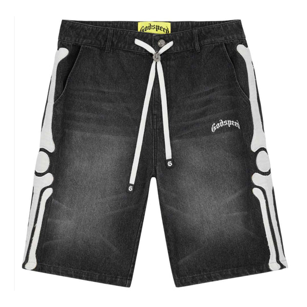 Godspeed Femur Denim Shorts Black by Godspeed - NWAHYPE No.1 for streetwear Shorts in USA