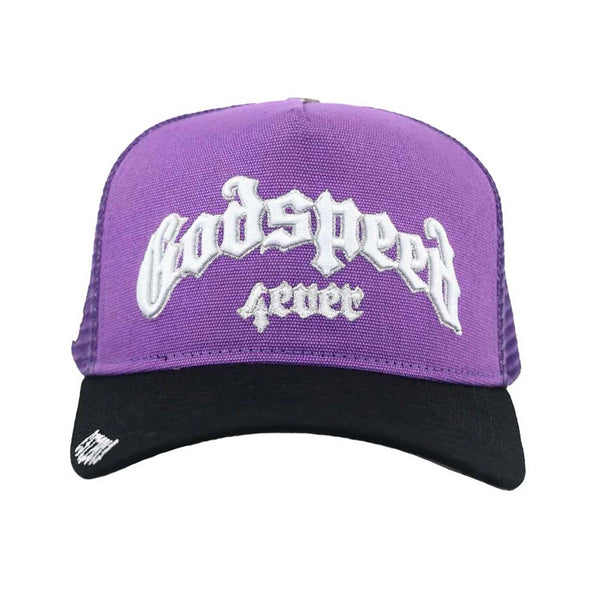 Godspeed Forever Trucker Hat Purple/Black by Godspeed - NWAHype No.1 for streetwear Hats in USA