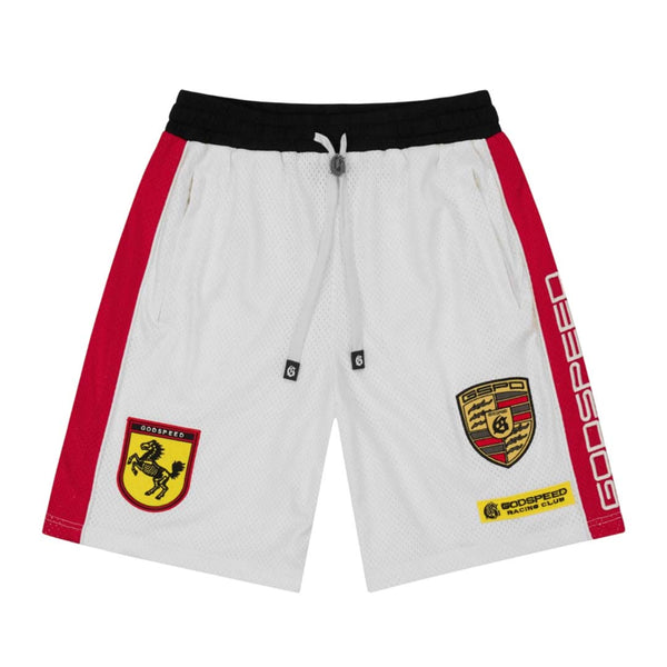 Godspeed GRC MO Shorts White Red by Godspeed - NWAHYPE No.1 for streetwear Shorts in USA