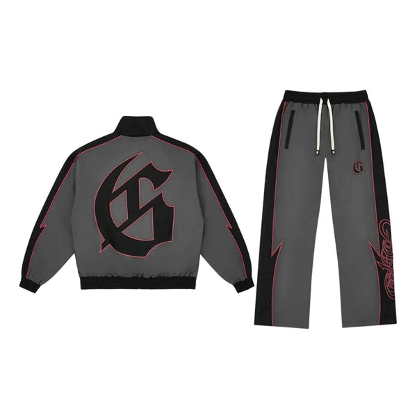 Godspeed GT Tracksuit 3M Grey Black Red by Godspeed - NWAHYPE No.1 for streetwear Hoodies in USA