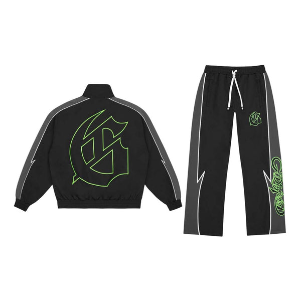 Godspeed GT Tracksuit Black Volt Green by Godspeed - NWAHYPE No.1 for streetwear Hoodies in USA