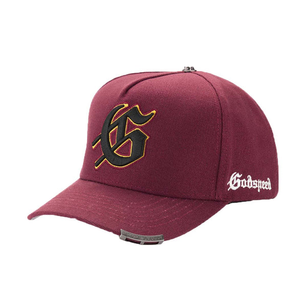 Godspeed Insignia Hat Red Wine by Godspeed - NWAHYPE No.1 for streetwear Hats in USA