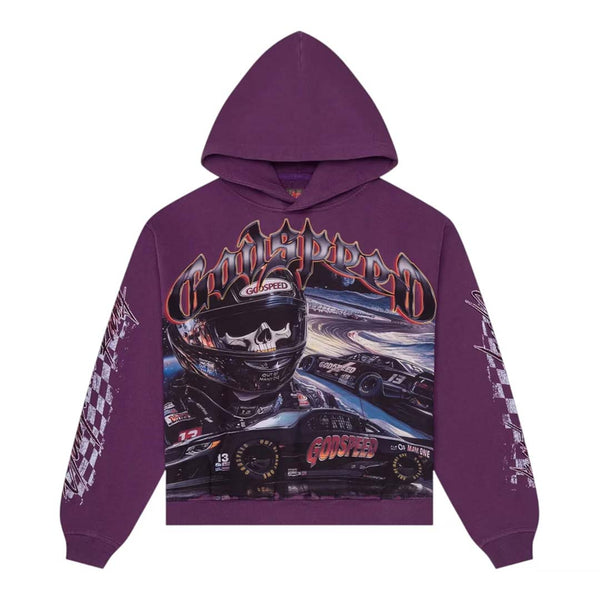 Godspeed Le Denier Hoodie Purple by Godspeed - NWAHYPE No.1 for streetwear Hoodies in USA