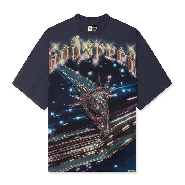 Godspeed Liberty Cruiser Tee Navy by Godspeed - NWAHYPE No.1 for streetwear T-Shirts in USA