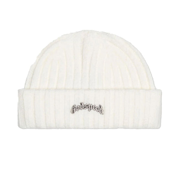 Godspeed OG Logo Emblem Beanie Aspen Snow by Godspeed - NWAHype 1 for streetwear Beanies in USA