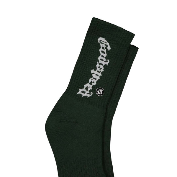 Godspeed OG Logo Sock Green by Godspeed - NWAHype 1 for streetwear Accessories in USA