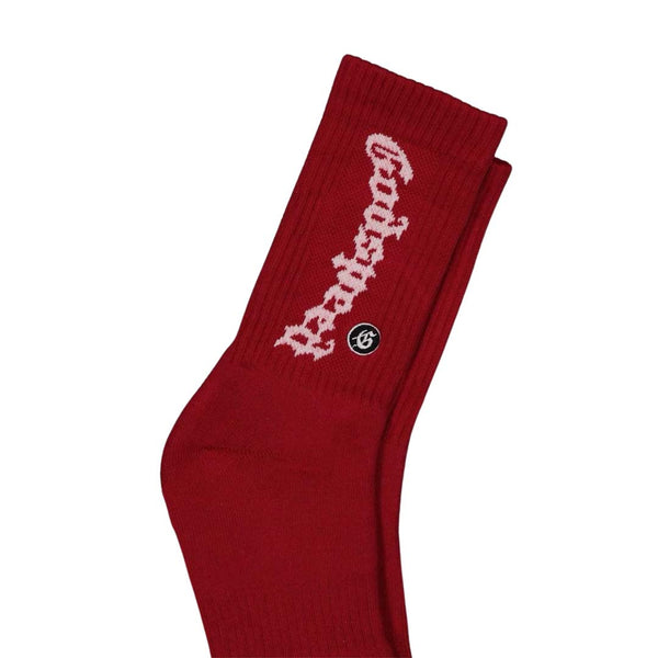 Godspeed OG Logo Sock Maroon by Godspeed - NWAHype 1 for streetwear Accessories in USA