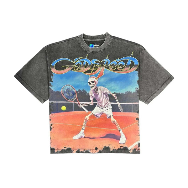 Godspeed Top Spin Tee Black Wash by Godspeed - NWAHype 1 for streetwear T-Shirts in USA