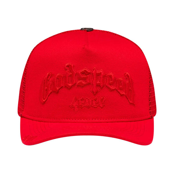 Godspeed Trucker Hat Double Red by Godspeed - NWAHype No.1 for streetwear Hats in USA
