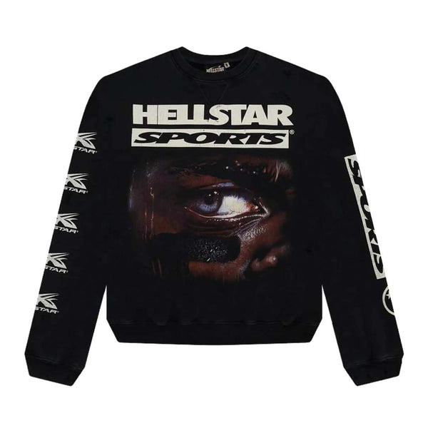 Hellstar Sports 96 Crewneck 'Black' by Hellstar - NWAHype No.1 for streetwear Hoodies in USA