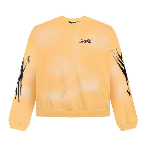 Hellstar Sports Crewneck 'Yellow' by Hellstar - NWAHype No.1 for streetwear Hoodies in USA