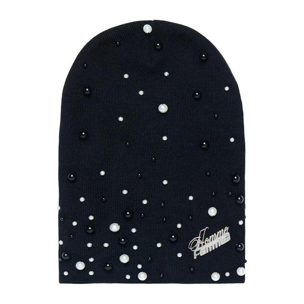 Homme Femme Gemstone Beanie Black by Homme Femme - NWAHYPE No.1 for streetwear Beanies in USA